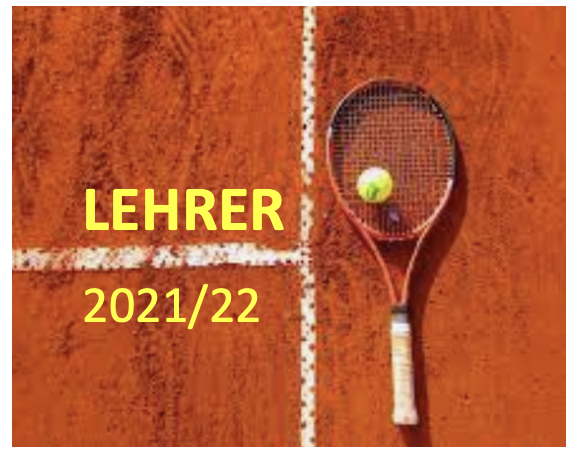 Tennis LEHRER 2021/22
